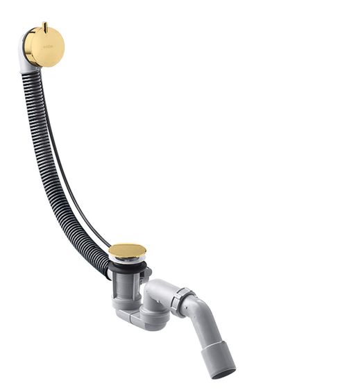 Hansgrohe-HG-Komplettset-Ablauf-und-Ueberlaufgarnitur-fuer-Normalwannen-Polished-Gold-Optic-58316990 gallery number 1